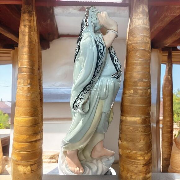 Vintage Laughing Buddha Playful Dragon Figurine Mediation Collectible Rare - Picture 10 of 16